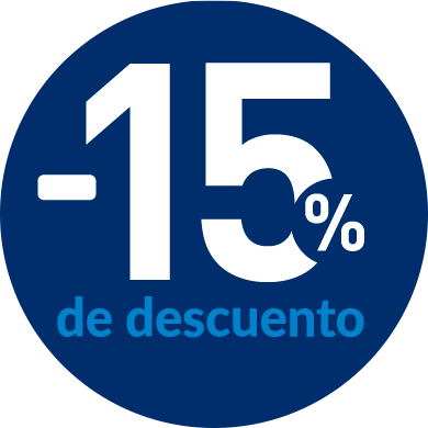 descuento 15%